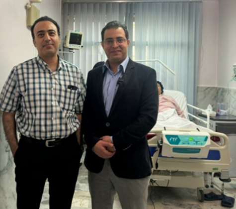 Successful surgery to remove the mass from the vein behind the liver of a 47-year-old woman by the specialists of Ayatollah Taleghani Hospital